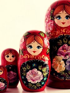 Preview wallpaper dolls, doll, souvenir, russia