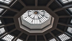 Preview wallpaper dome, architecture, building, ceiling, windows