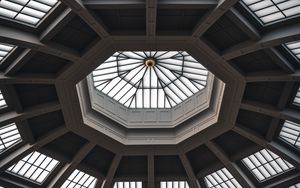 Preview wallpaper dome, architecture, building, ceiling, windows