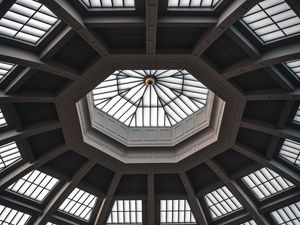 Preview wallpaper dome, architecture, building, ceiling, windows