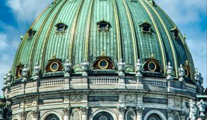 Preview wallpaper dome, the marble church, church, windows, denmark