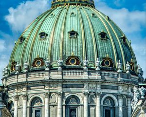 Preview wallpaper dome, the marble church, church, windows, denmark