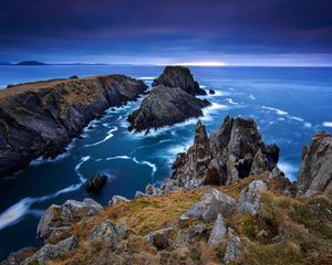 Preview wallpaper donegal, ireland, sea, stones