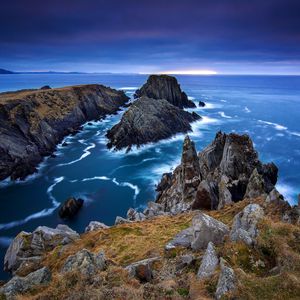 Preview wallpaper donegal, ireland, sea, stones