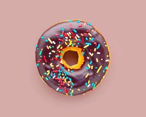 Preview wallpaper donut, dessert, food