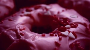 Preview wallpaper donut, food, tasty, sprinkles