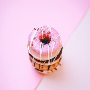 Preview wallpaper donuts, dessert, sweets, pastries