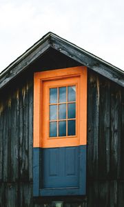 Preview wallpaper door, attic, building