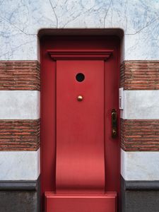 Preview wallpaper door, building, wall, facade