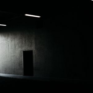 Preview wallpaper door, dark, room, darkness