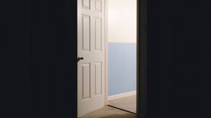 Preview wallpaper door, exit, light, darkness