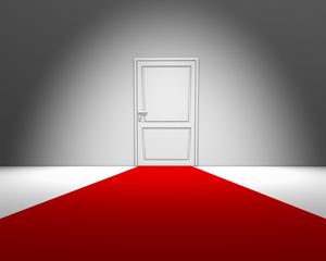 Preview wallpaper door, style, minimalism, house, room, creative