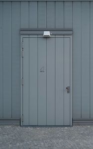 Preview wallpaper door, wall, gray, minimalism