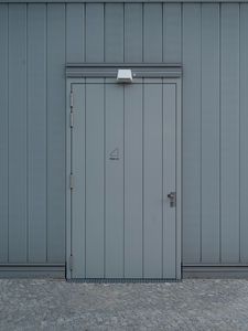 Preview wallpaper door, wall, gray, minimalism