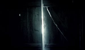 Preview wallpaper door, wooden, dark, light