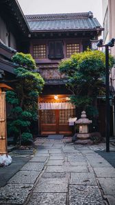 Preview wallpaper doors, street, buildings, architecture, china