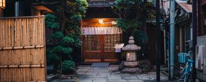 Preview wallpaper doors, street, buildings, architecture, china