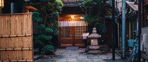 Preview wallpaper doors, street, buildings, architecture, china