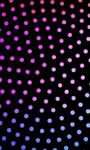 Preview wallpaper dots, circles, gradient, black