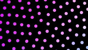 Preview wallpaper dots, circles, gradient, black