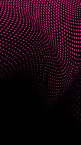 Preview wallpaper dots, circles, mesh, distortion, abstraction, pink