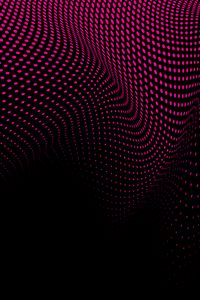 Preview wallpaper dots, circles, mesh, distortion, abstraction, pink