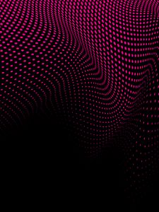 Preview wallpaper dots, circles, mesh, distortion, abstraction, pink