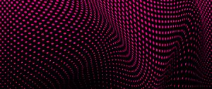 Preview wallpaper dots, circles, mesh, distortion, abstraction, pink