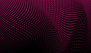 Preview wallpaper dots, circles, mesh, distortion, abstraction, pink