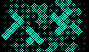 Preview wallpaper dots, circles, shapes, abstraction, green
