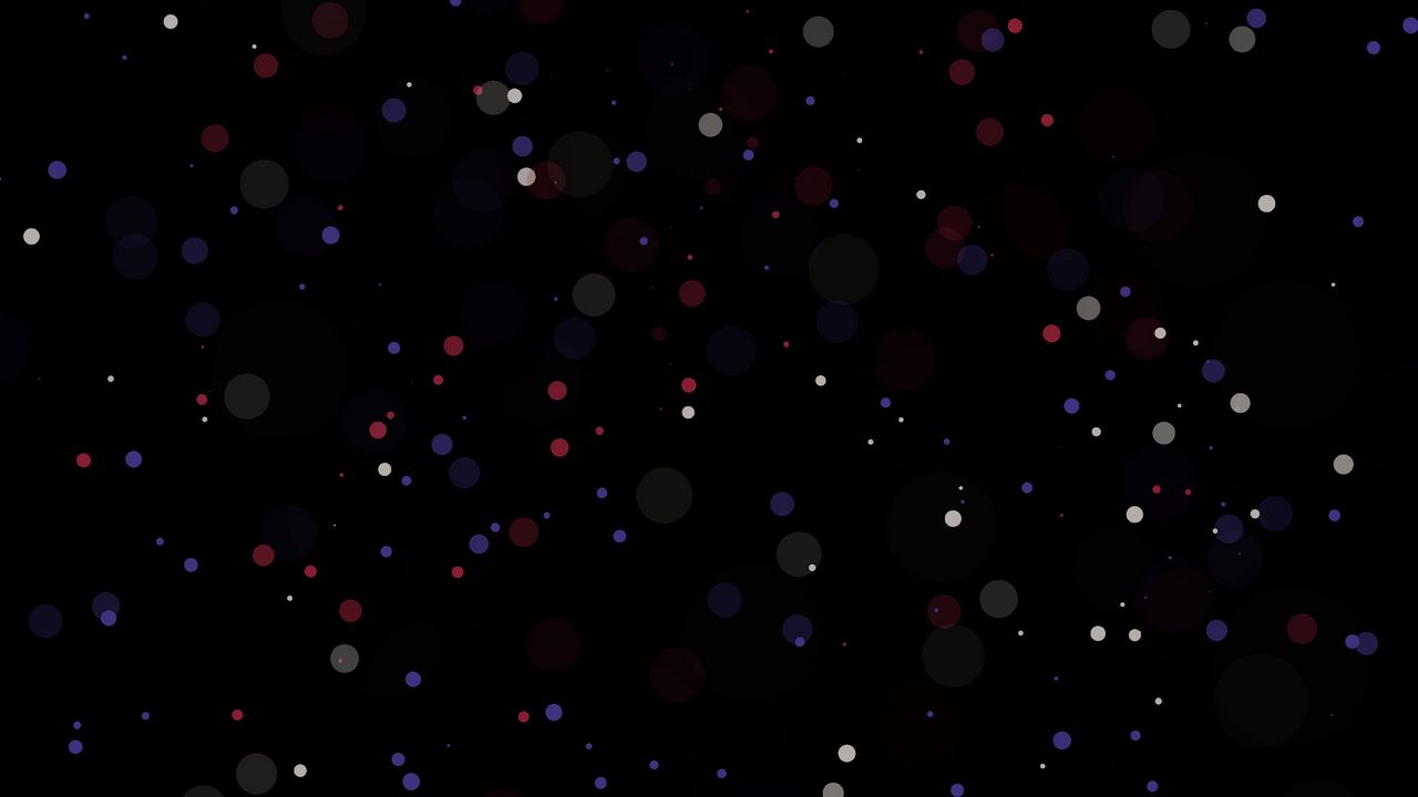 Wallpaper dots, glare, bokeh, abstraction, dark