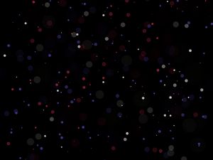 Preview wallpaper dots, glare, bokeh, abstraction, dark