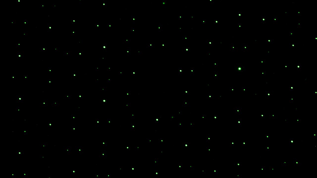 Wallpaper dots, glare, glow, black, green