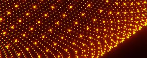 Preview wallpaper dots, mesh, glow, abstraction, orange