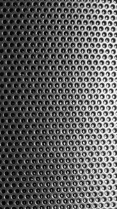 Preview wallpaper dots, metal, texture, gray