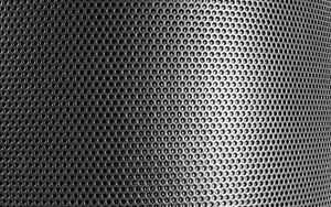 Preview wallpaper dots, metal, texture, gray