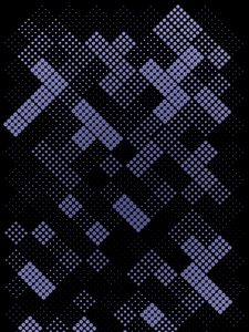 Preview wallpaper dots, shapes, purple, black, abstraction