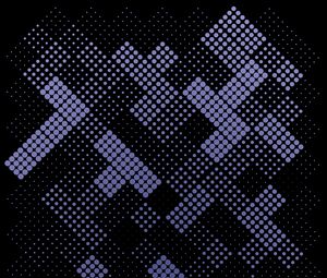 Preview wallpaper dots, shapes, purple, black, abstraction
