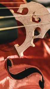 Preview wallpaper double bass, strings, musical instrument, music