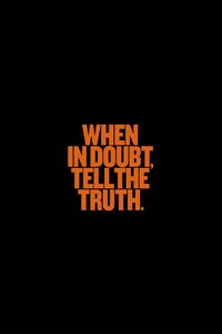 Preview wallpaper doubt, truth, inscription, wisdom, words
