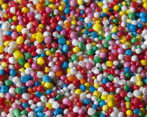 Preview wallpaper dragee, sweets, balls, shapes, colorful