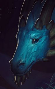 Preview wallpaper dragon, art, creature, fantastic