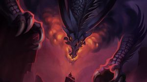 Preview wallpaper dragon, claws, fantasy, reptile