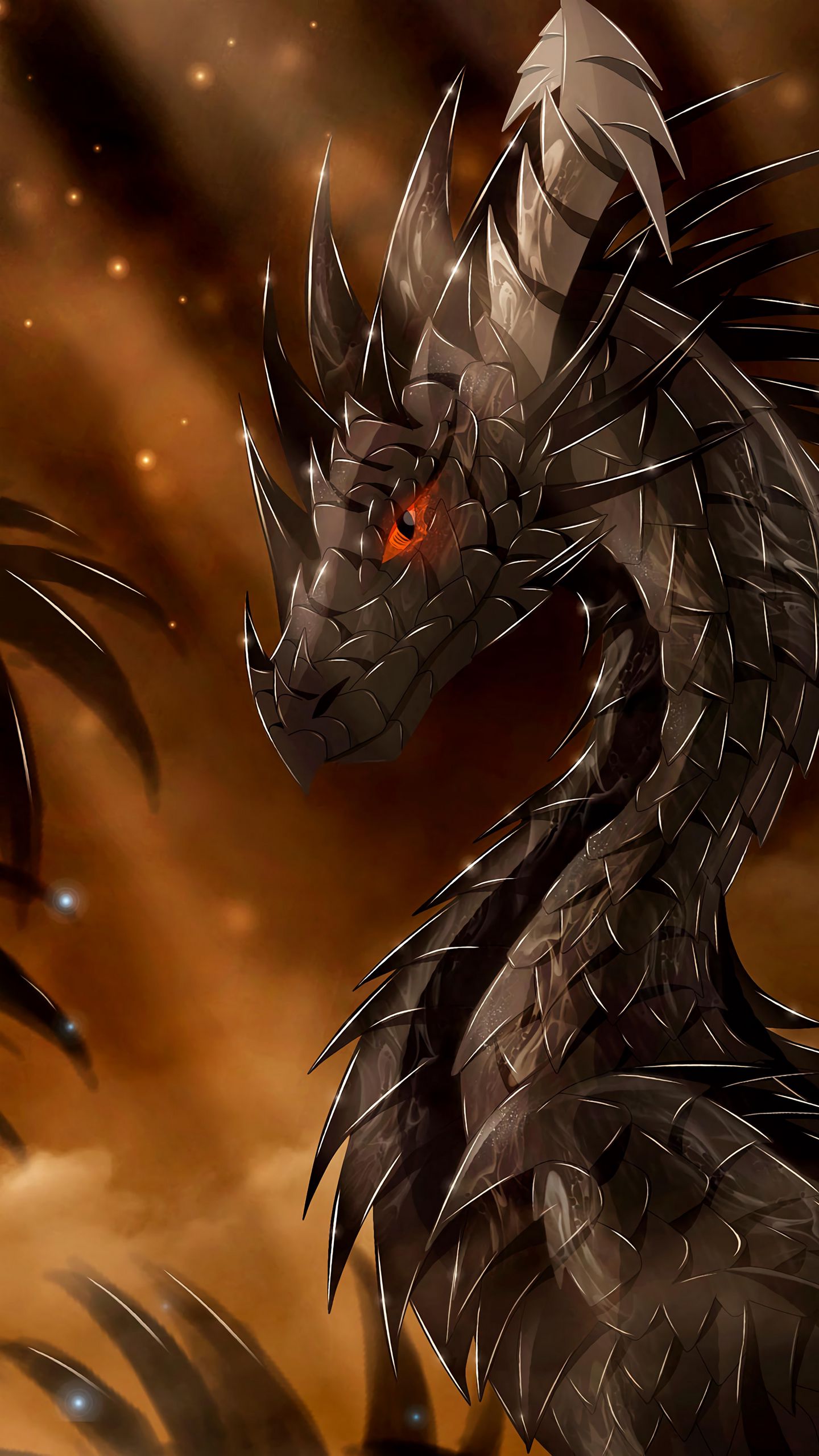 fantasy dragon background