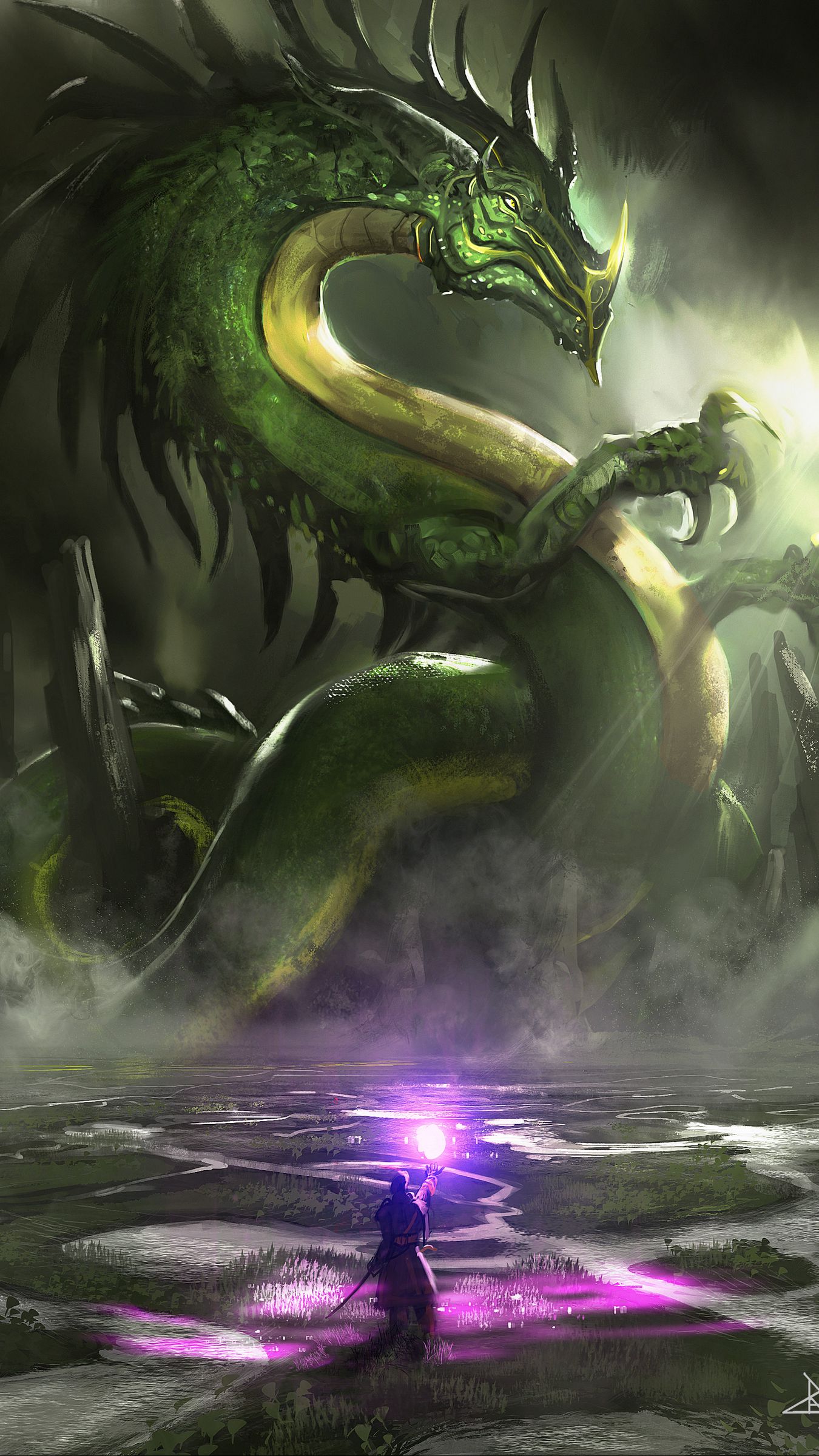 HD wallpaper: dragon illustration, Fantasy, monster - Fictional Character,  horror | Wallpaper Flare