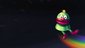 Preview wallpaper drawing, clown, colorful, background