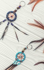 Preview wallpaper dream catchers, amulets, feathers