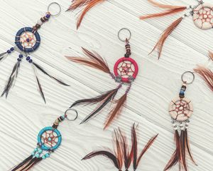 Preview wallpaper dream catchers, amulets, feathers