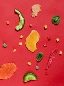 Preview wallpaper dried fruits, fruits, sweets, bright