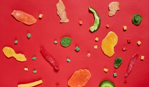 Preview wallpaper dried fruits, fruits, sweets, bright